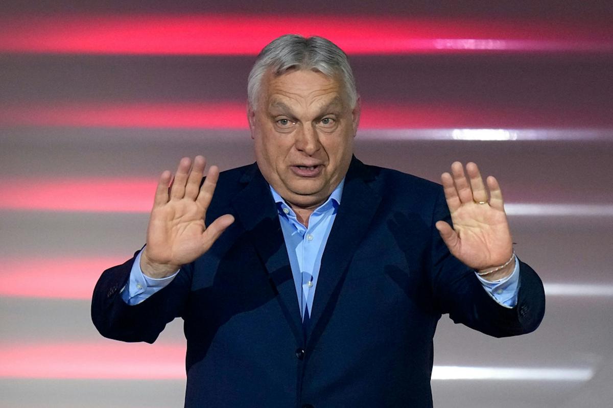  Hungary's former Prime Minister Viktor Orban was Russia's most stalwart ally in Europe. AP Photo / Petr David Josek 