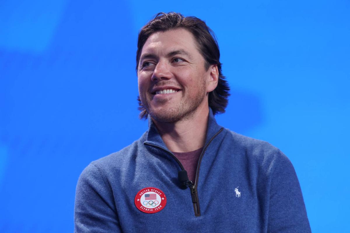  Former Washington Capitals player T.J. Oshie speaks to the media. Vincent Carchietta-Imagn Images