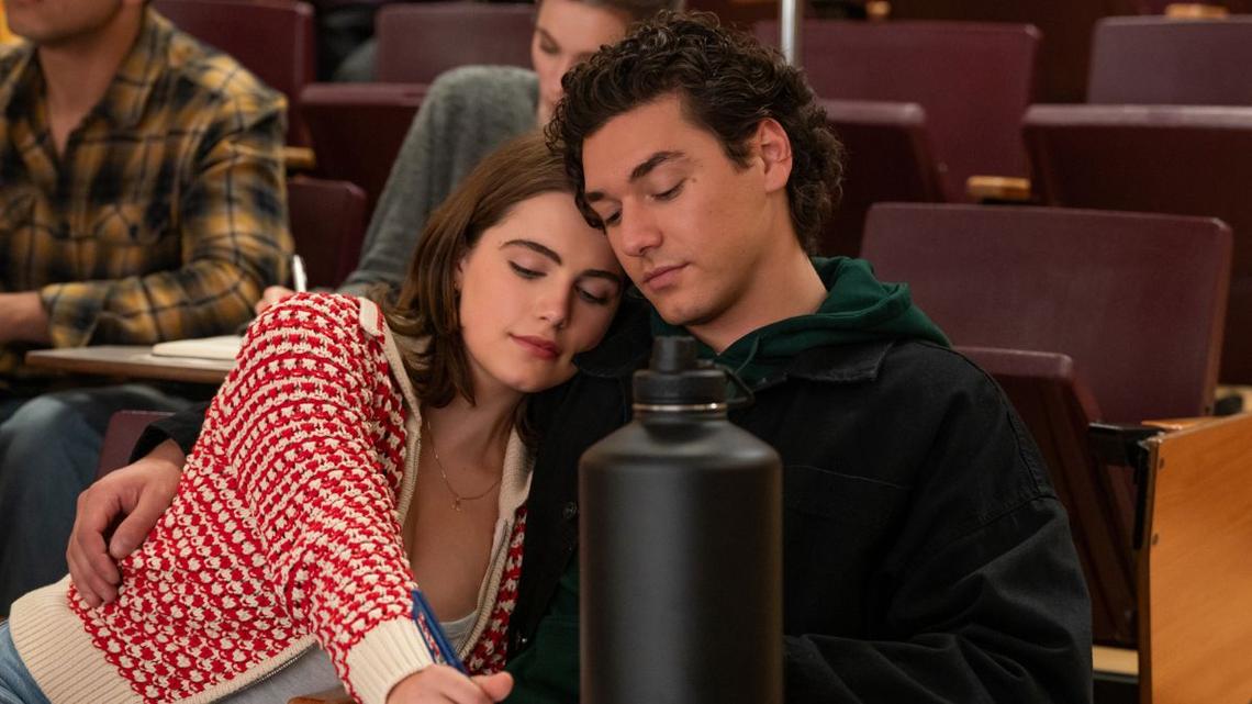 Ella Bright and Belmont Cameli in ‘Off Campus’Prime Video