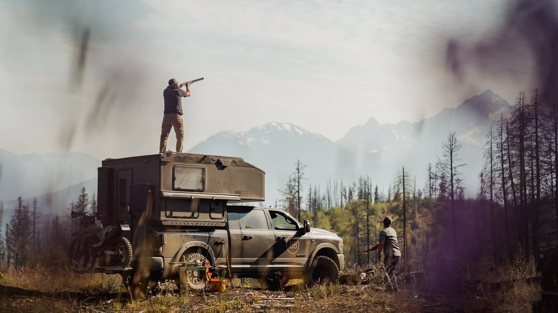 SITKA and Scout Built a $55,000 Hunting Camper That Dries Your Muddy Gear 