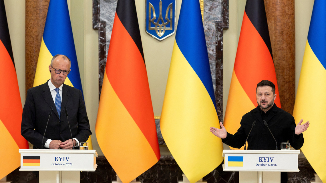 Germany backs Ukraine's Zelenskiy after Trump's call for his removal