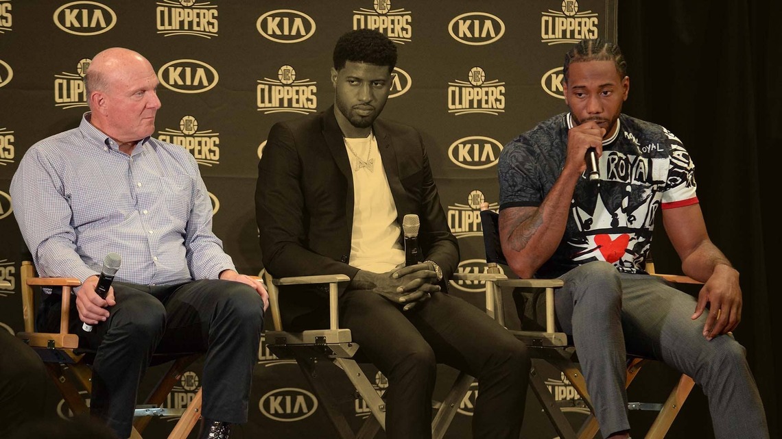 Kawhi Leonard reacts to the Clippers receiving the biggest punishment in NBA history 