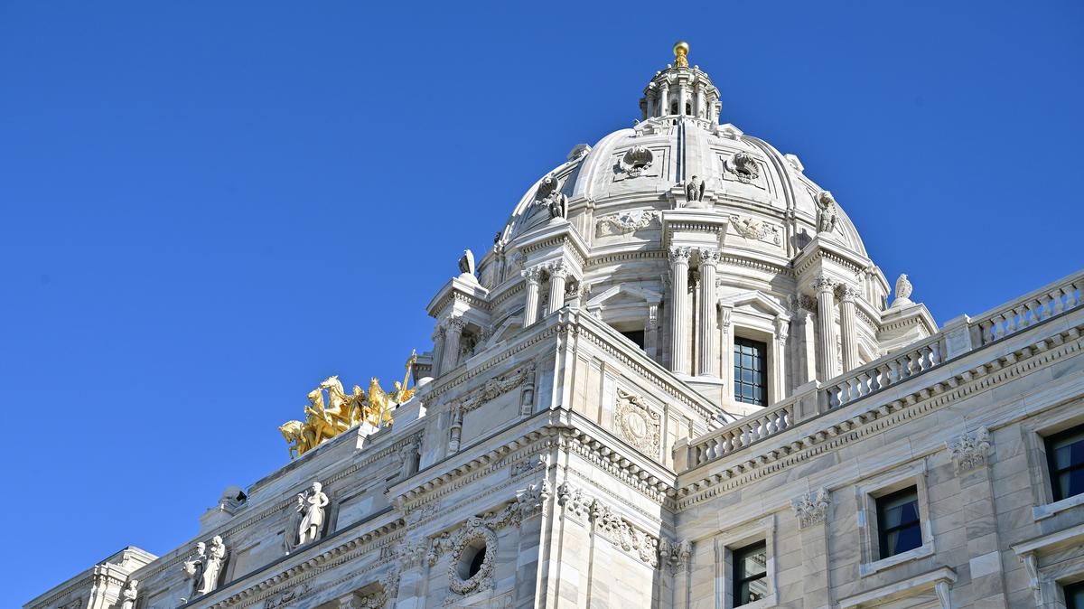 The Minnesota capitol building in St. Paul, Minn., on Friday May 15, 2026. (John Autey/Pioneer Press/TNS)