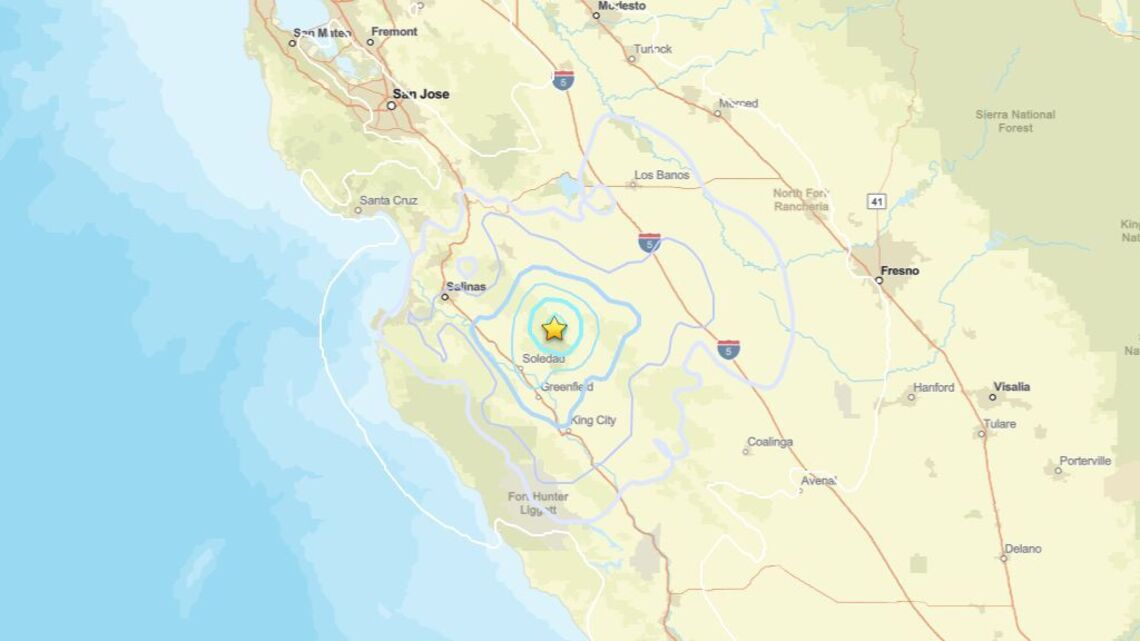 Update: Seismic activity on Aug. 11 - 3.9 magnitude earthquake near Pinnacles, CA reported 