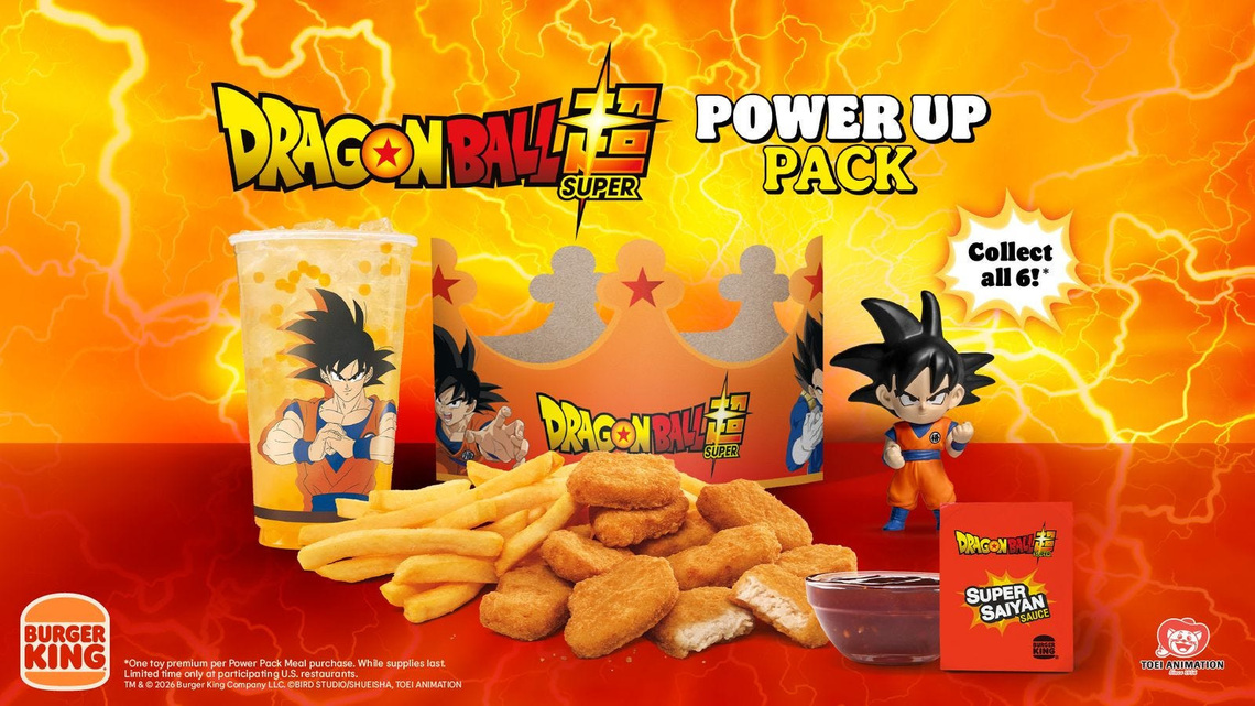 Burger King goes Super Saiyan with new Dragon Ball Super menu