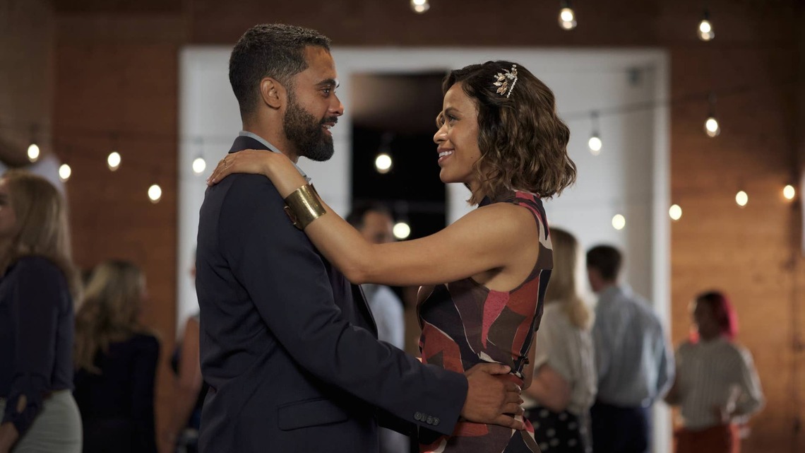 Stars of New Rom-Com 'Falling Into Place' Say Filming Was, Incredibly, Like 'Art Imitating Life' (Exclusive) 