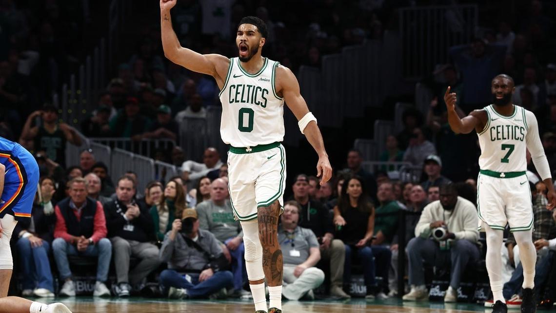 Thriving Jayson Tatum leads Celtics into battle vs. Hawks 