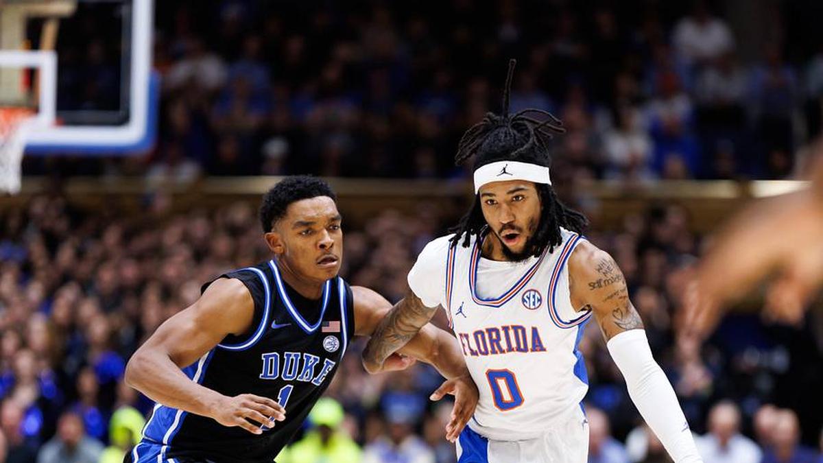 Florida fell to Duke in last year's ACC/SEC Challenge. | Matt Pendleton / USA TODAY NETWORK via Imagn Images 