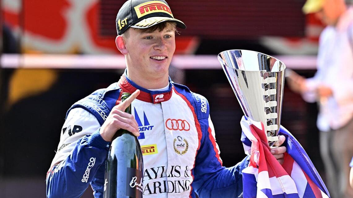 Brit Freddie Slater, 18, to make F1 practice debut for Audi 