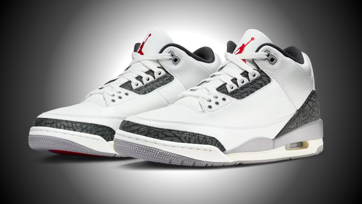  Air Jordan 3 Cement Grey Nike