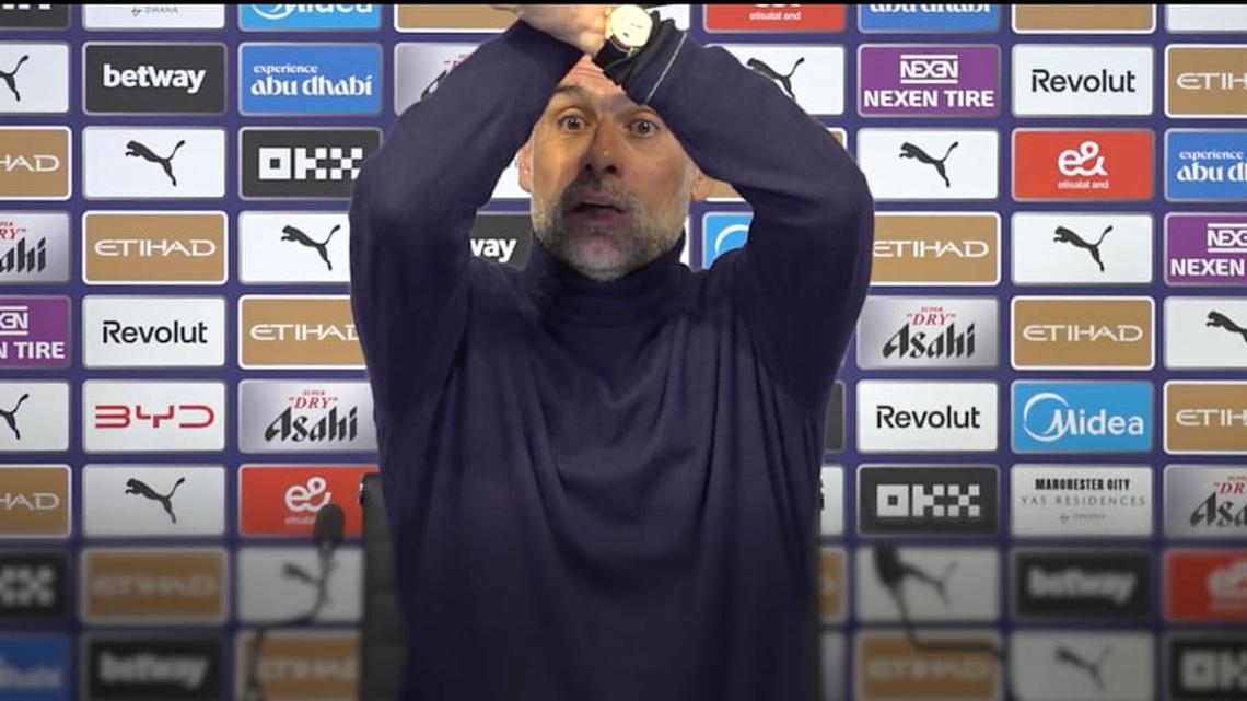 Pep Guardiola Sends Hilarious Four-Word Arsenal Message Ahead of West Ham Clash