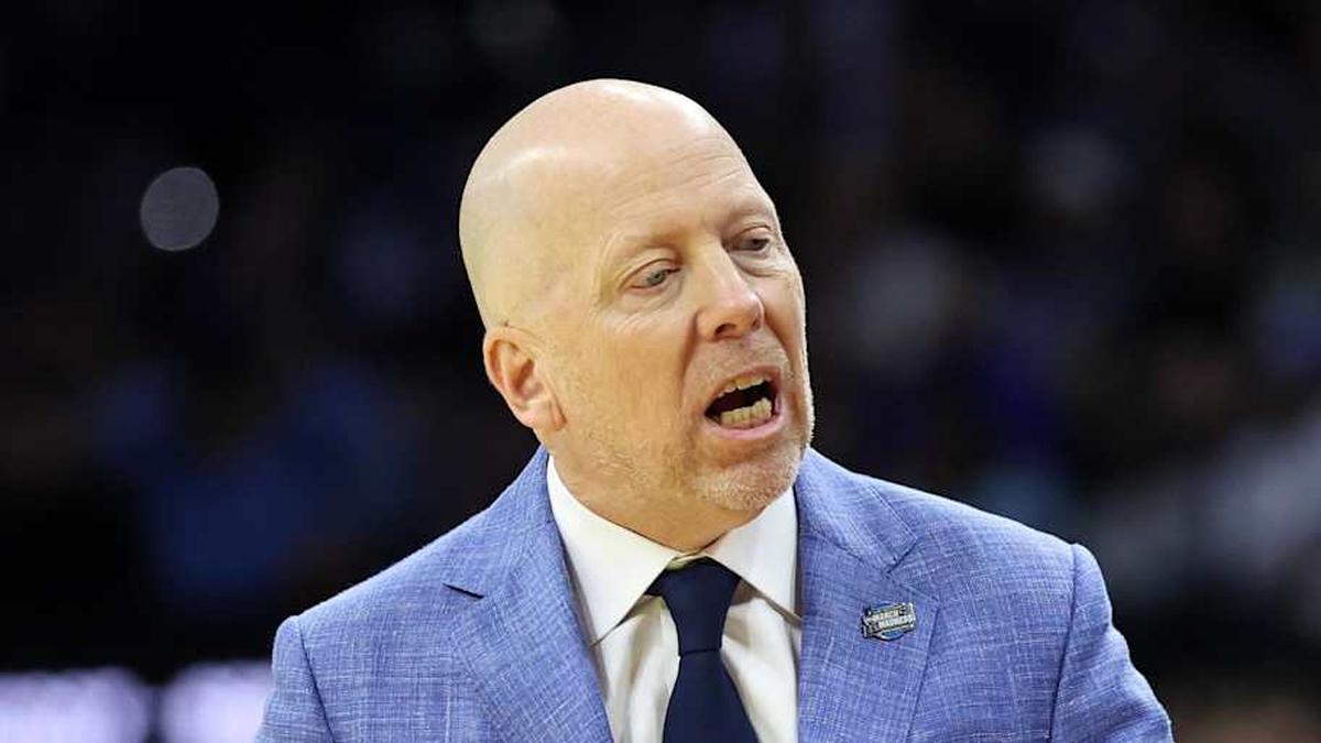  Mar 20, 2026; Philadelphia, PA, USA; UCLA Bruins head coach Mick Cronin reacts in the second half during a first round game of the men's 2026 NCAA Tournament at Xfinity Mobile Arena. Mandatory Credit: Bill Streicher-Imagn Images | Bill Streicher-Imagn Images 