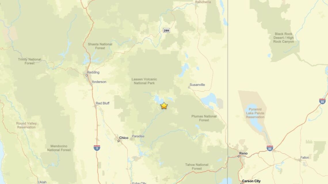 Oct. 17: Earthquake of 2.1 magnitude recorded close to Canyondam, CA 