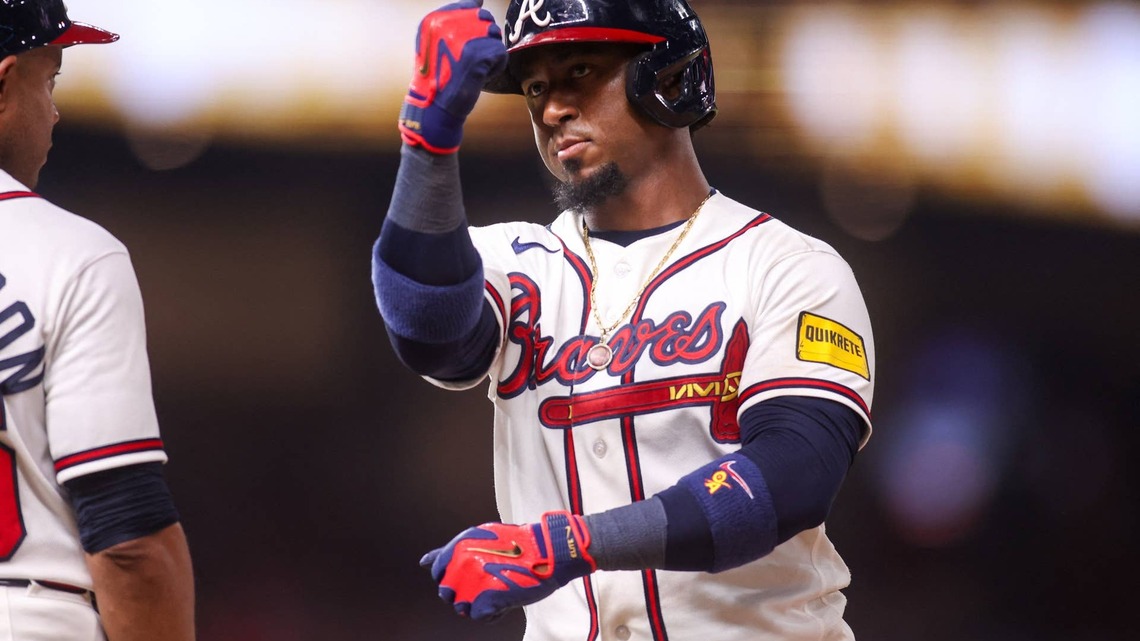 Walt Weiss Shares Reason for Ozzie Albies' Removal From Braves Lineup 