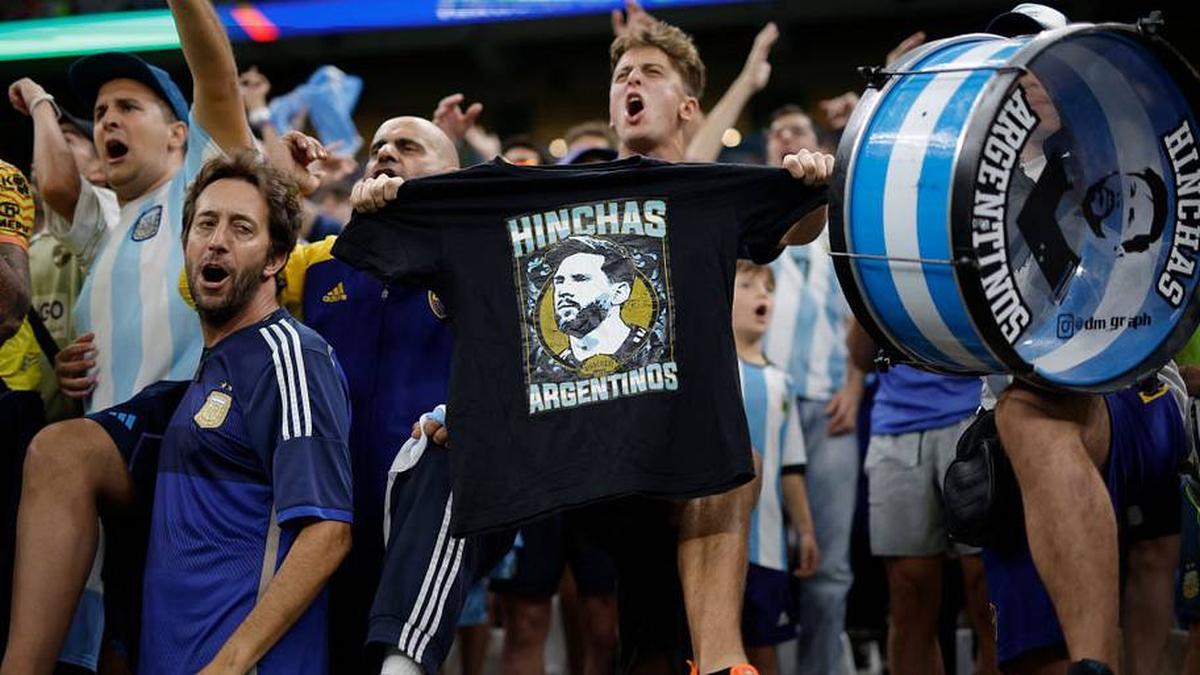  Argentina's passionate fans follow their team across the world in their droves. | Tom Jenkins/Getty Images 