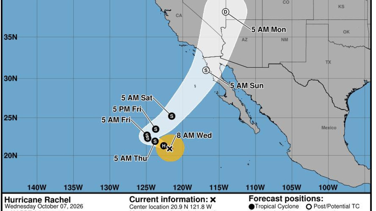 Hurricane Rachel may weaken, but California flooding threats could grow ...