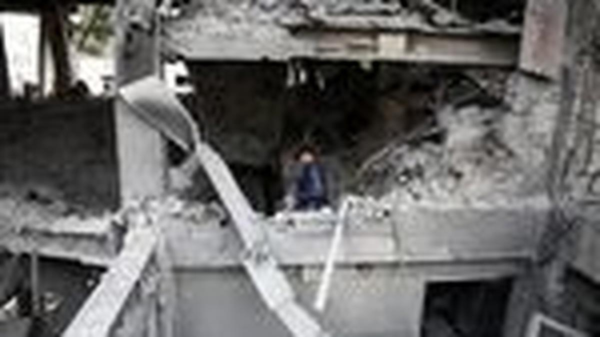 A view of the Qatari Al-Araby TV and business building damaged by a strike, as the U.S.-Israeli conflict with Iran continues, in Tehran, Iran, March 29, 2026. Majid Asgaripour/WANA (West Asia News Agency) via REUTERS/File Photo