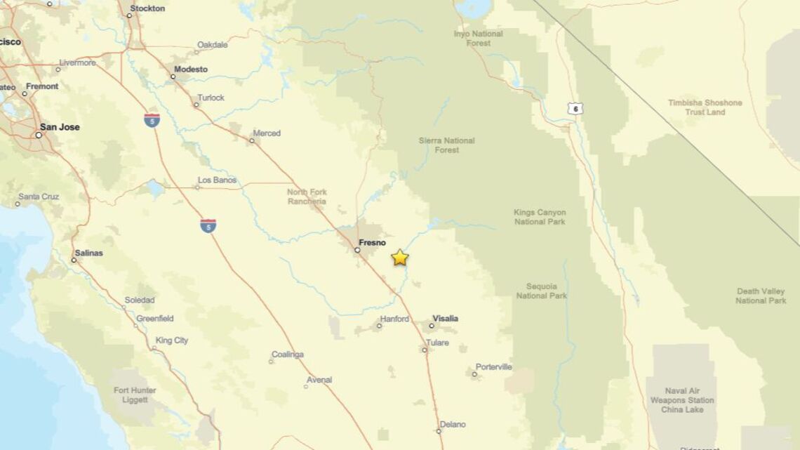 Oct. 13: Earthquake measuring 2.4 struck region close to Sanger, CA 