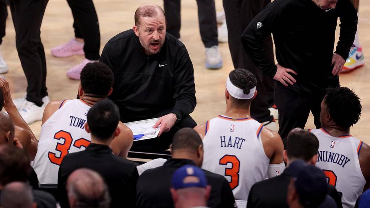  Tom Thibodeau coached the Knicks for five seasons | Brad Penner-Imagn Images 