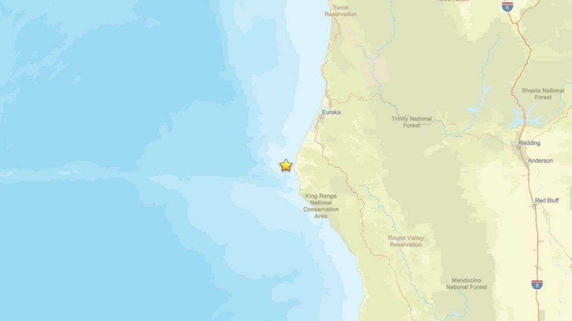 July 13: Earthquake of 2.8 magnitude detected near Petrolia, CA 