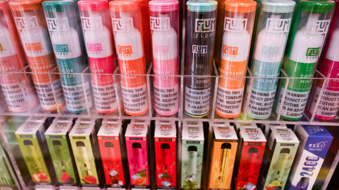 From beaches to battery fires, California moves to outlaw disposable vapes 