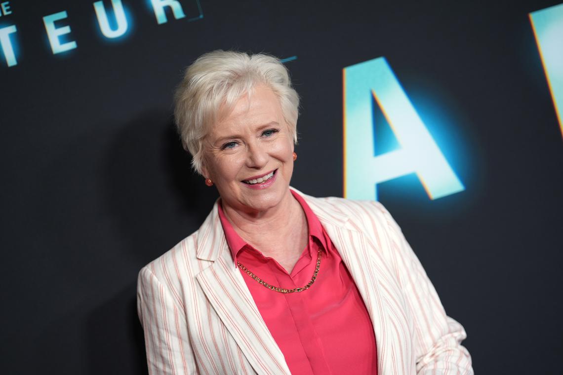 Eve Plumb at 20th Century Studios “The Amateur” World Premiere held at Jazz at Lincoln Center on April 02, 2025, in New York, New York.John Nacion/Variety via Getty Images