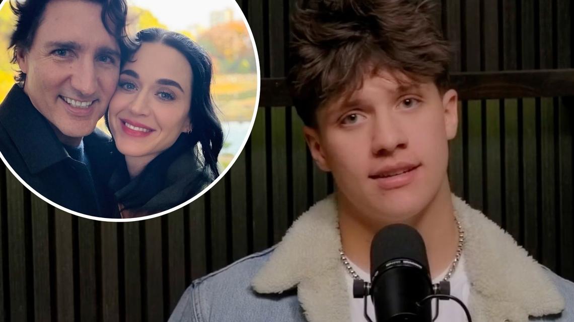 Justin Trudeau's Son Xav Details Dynamic With Dad's Girlfriend Katy Perry 