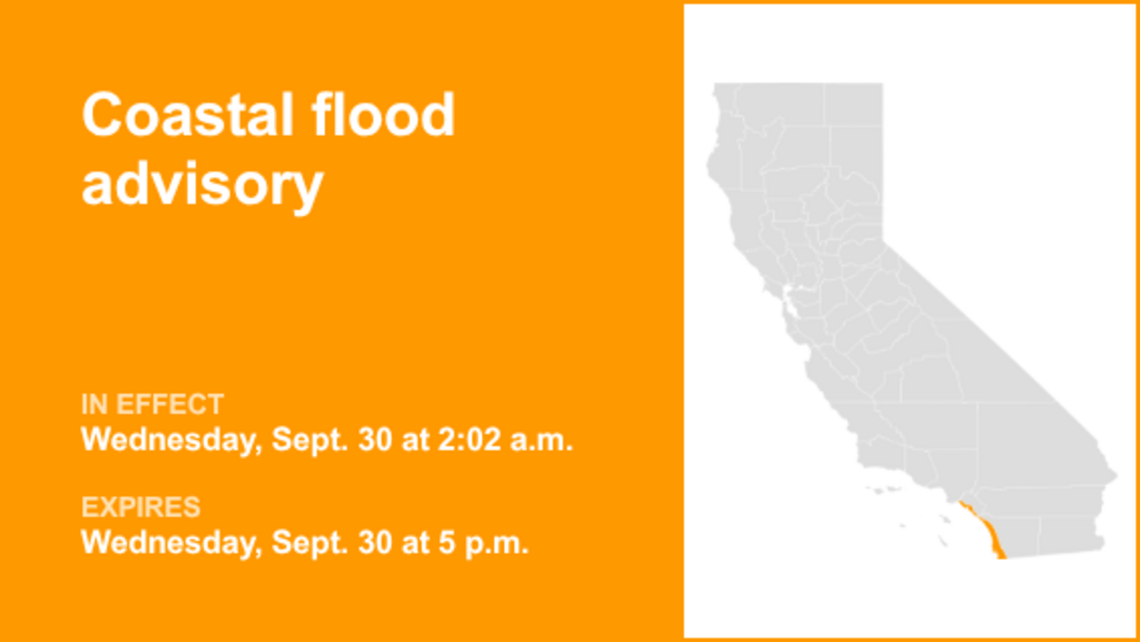 UPDATE: The current coastal flood advisory is canceled 