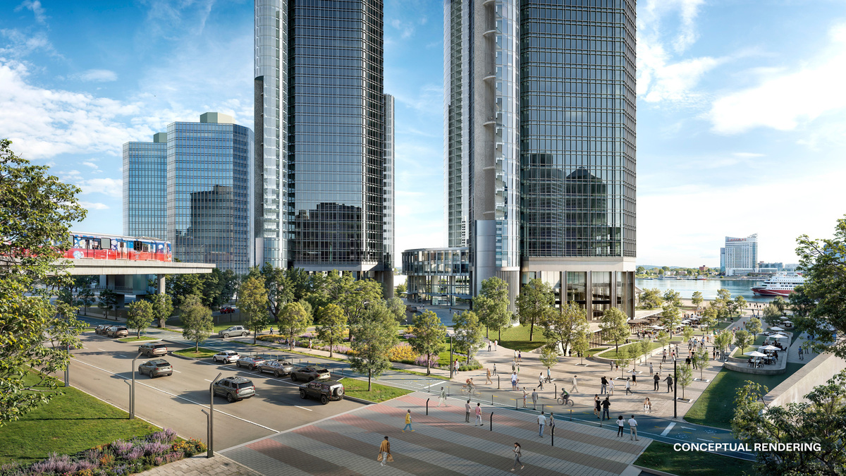 Detroiters push back on Renaissance Center demolition | Belleville News ...
