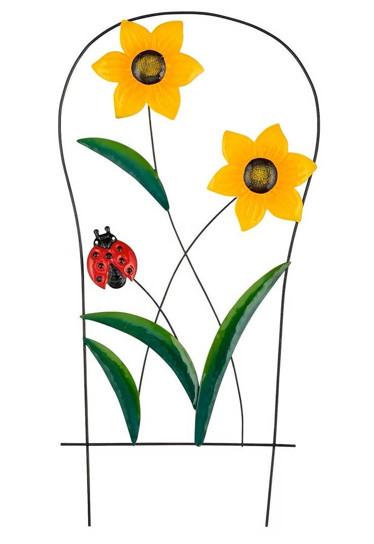  Decorative Metal Floral Garden Trellis.