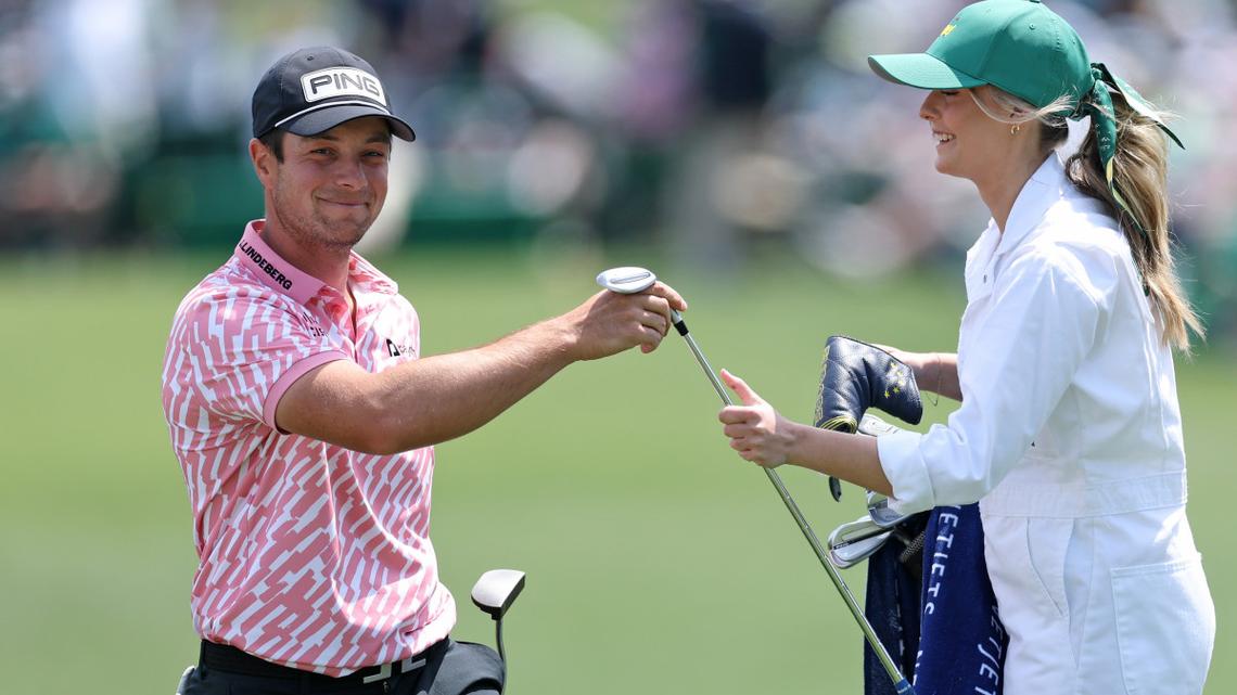 Who Is Viktor Hovland's Girlfriend? PGA Tour Star Goes Public With Girlfriend at the Masters 