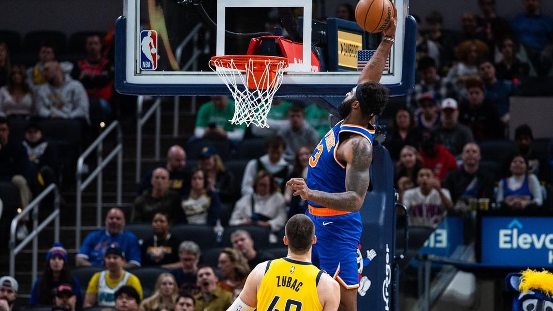 Mitchell Robinson steps up as Knicks, Warriors battle injuries 