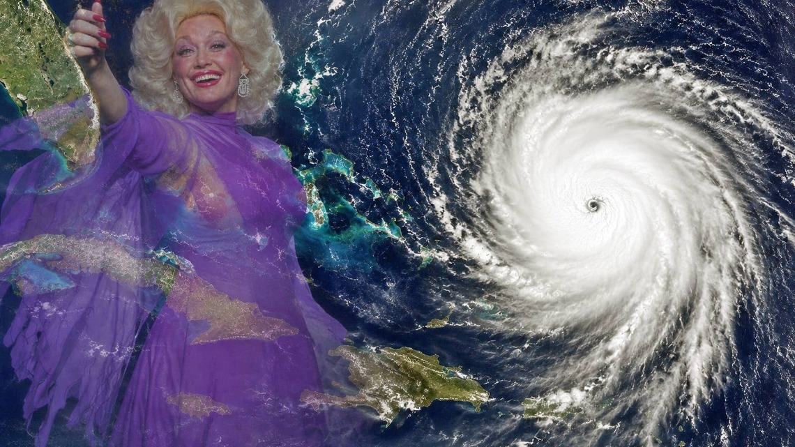 Hours After Dolly Parton's Death, Tropical Storm Dolly Began Forming in the Atlantic 