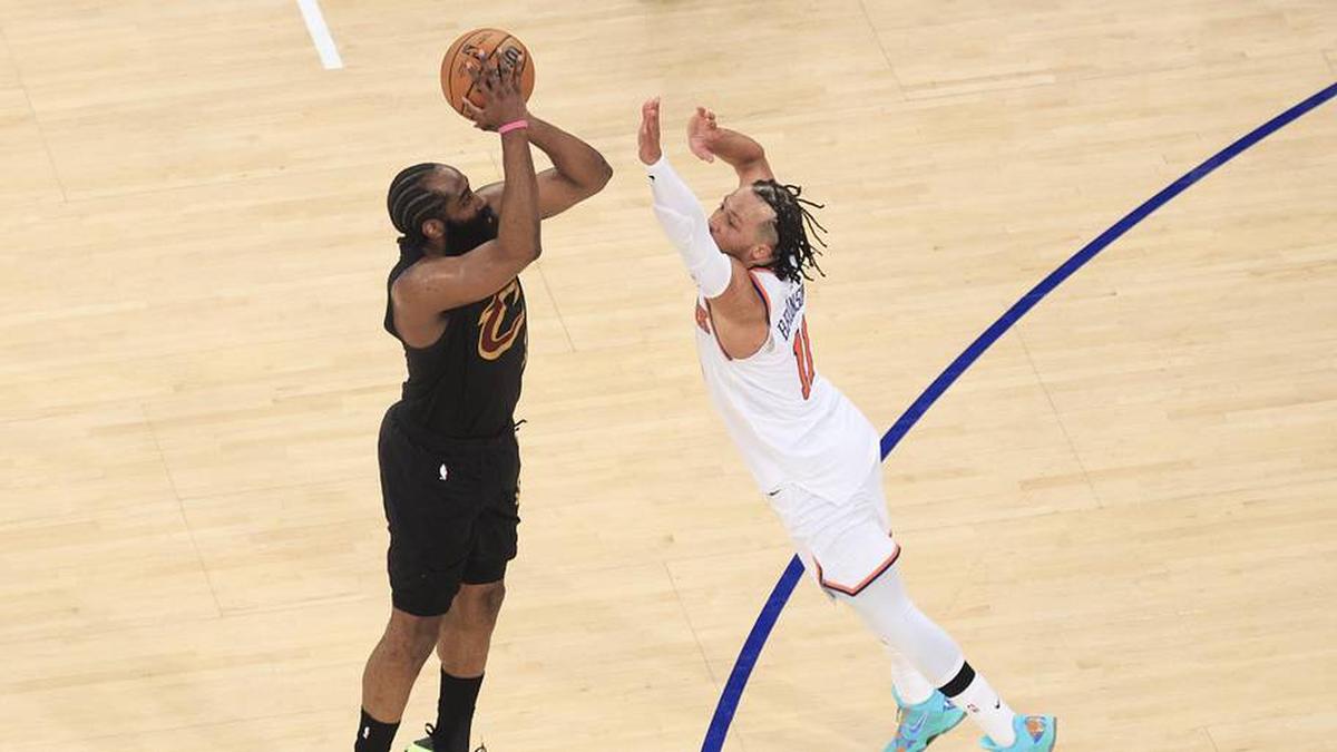  Harden missed all three of his three-point attempts in the fourth quarter of Tuesday night's game. | Vincent Carchietta-Imagn Images 