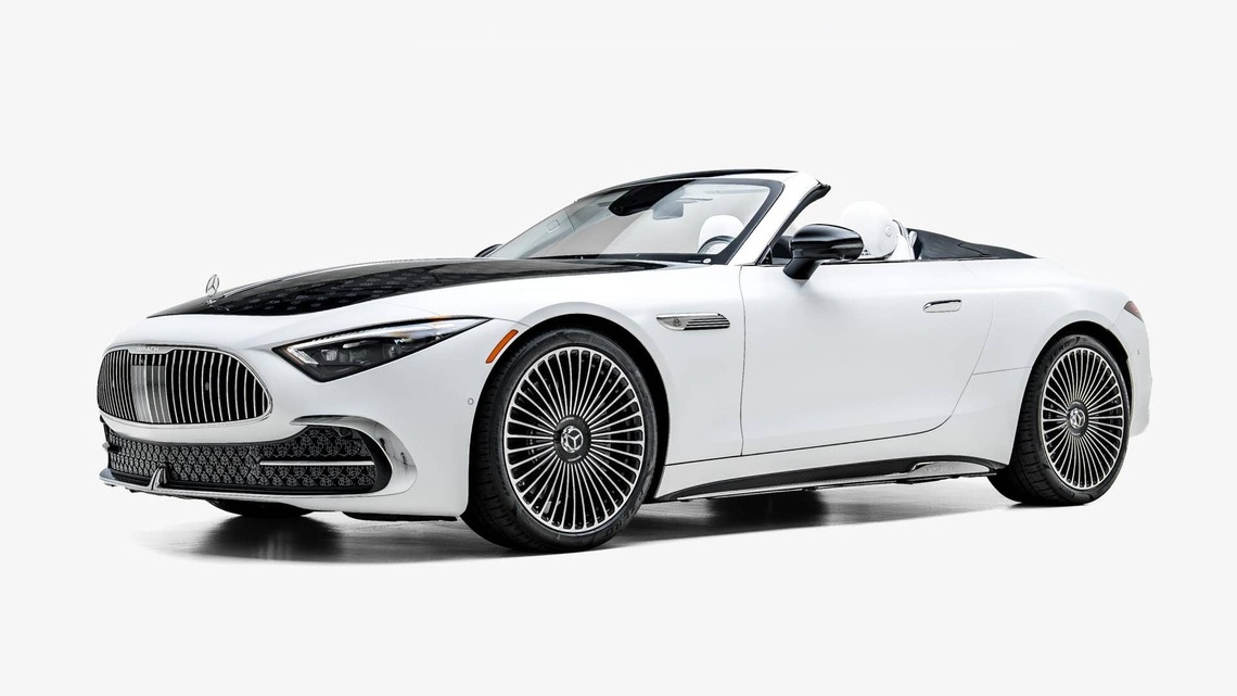 2026 Mercedes-Maybach SL680 Monogram Series for Sale With 546 Miles