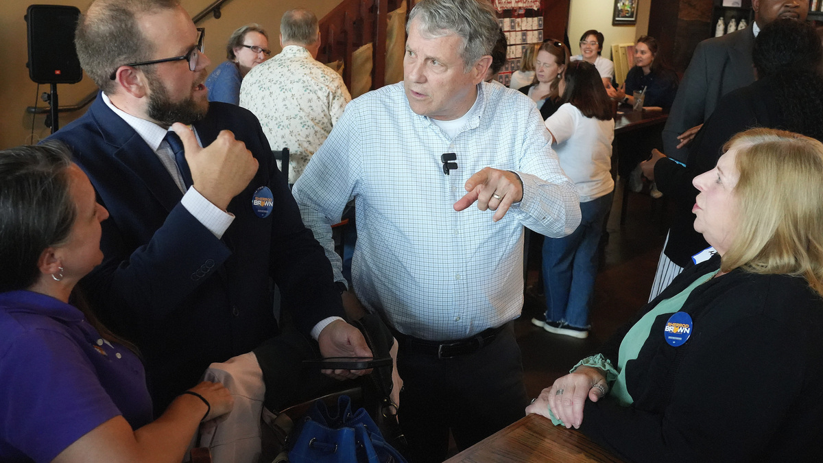 Sherrod Brown says age not a factor in US Senate race against Husted
