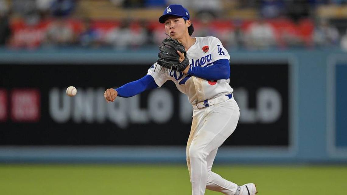 Dodgers' Hyeseong Kim Knows His Roster Spot Could Be in Jeopardy