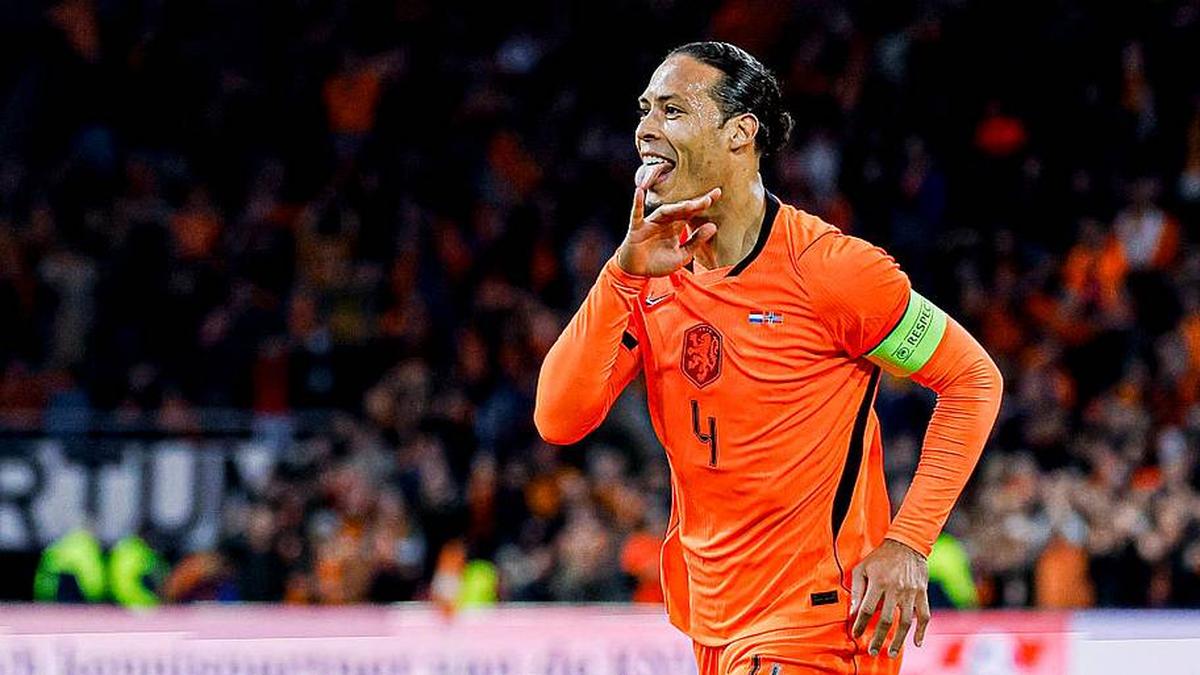  Virgil van Dijk will lead the Netherlands's backline this summer. | Marcel ter Bals/DeFodi Images/DeFodi/Getty Images 
