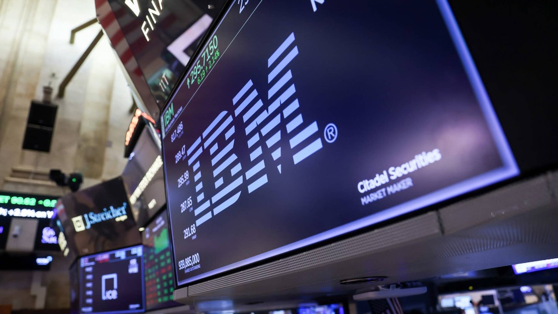 IBM warning sends software and consulting stock prices reeling