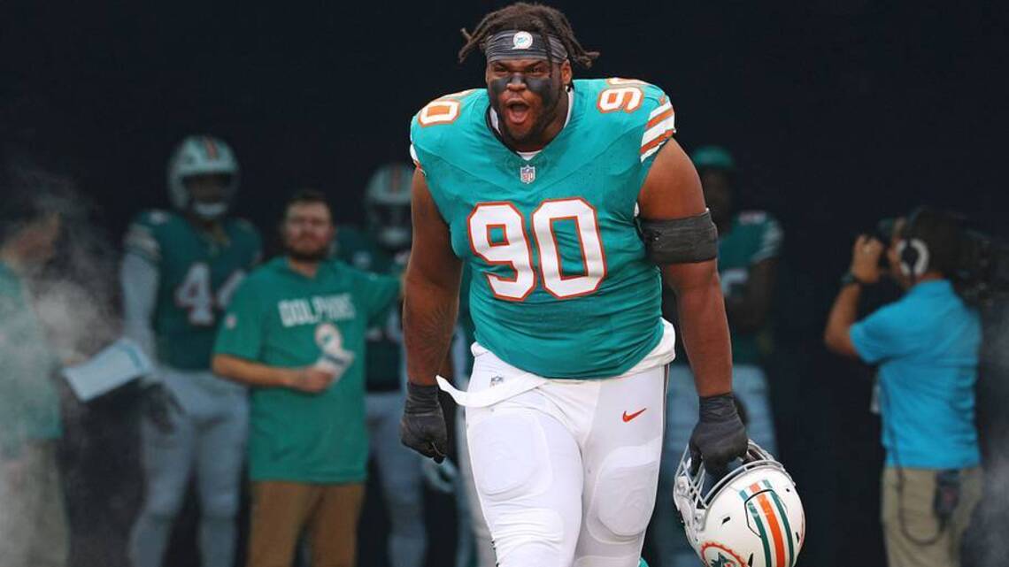 Ranking the Most Important Dolphins, No. 8: Big Second Year for 2025 First-Round Pick Kenneth Grant