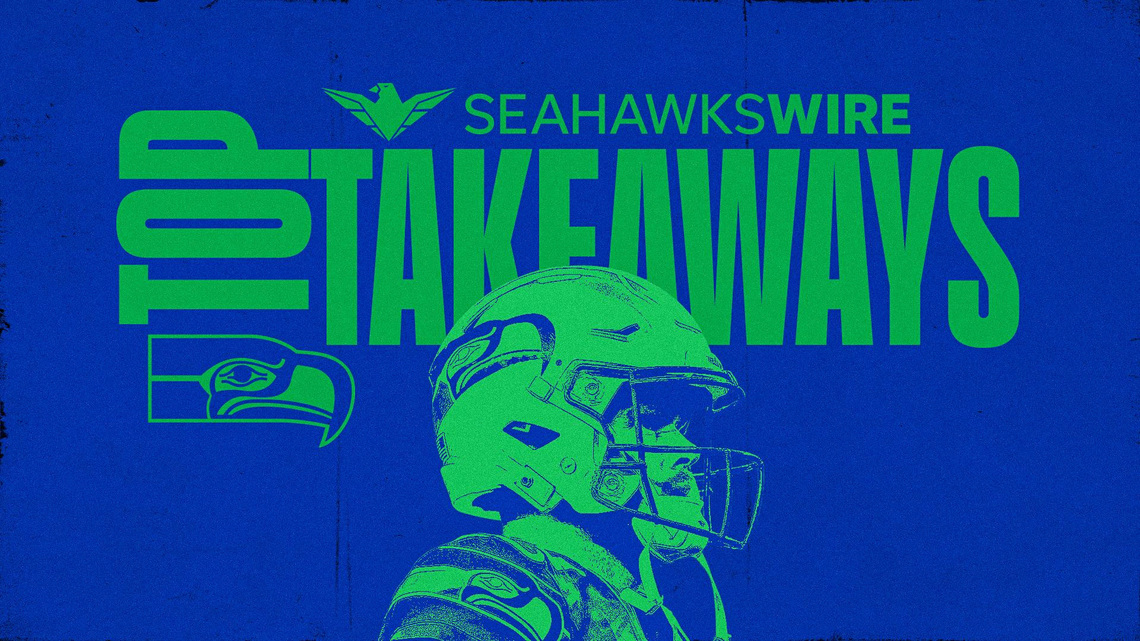 Top Seahawks takeaways from 20-3 win over Kansas City Chiefs