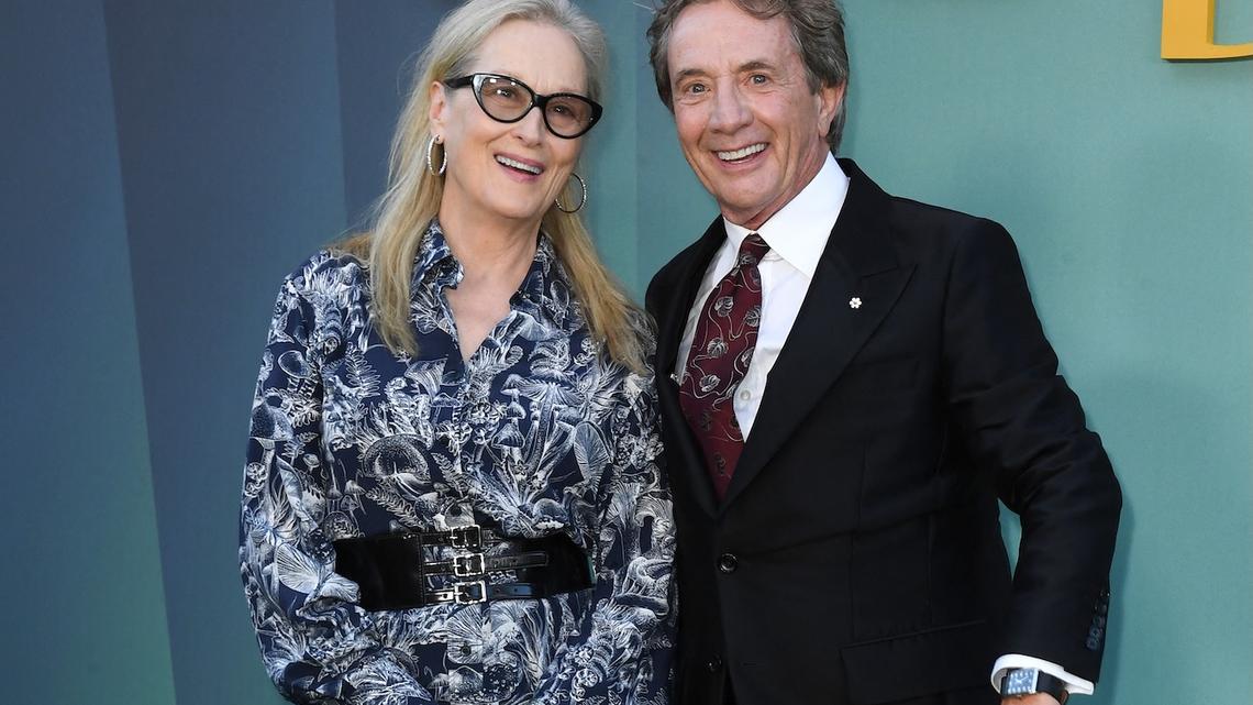 Meryl Streep and Martin Short Sit Intimately in London Restaurant 
