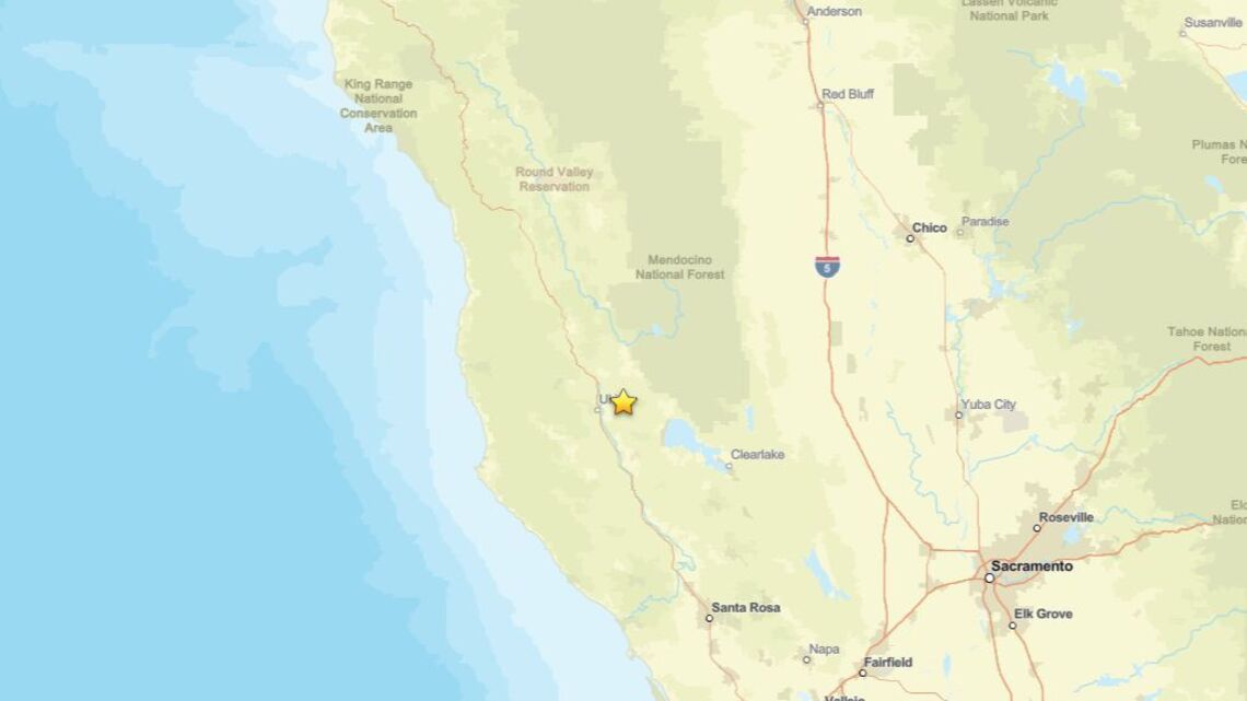 Earthquake shakes area near Talmage, CA: 2.1 magnitude reported on Oct. 15 