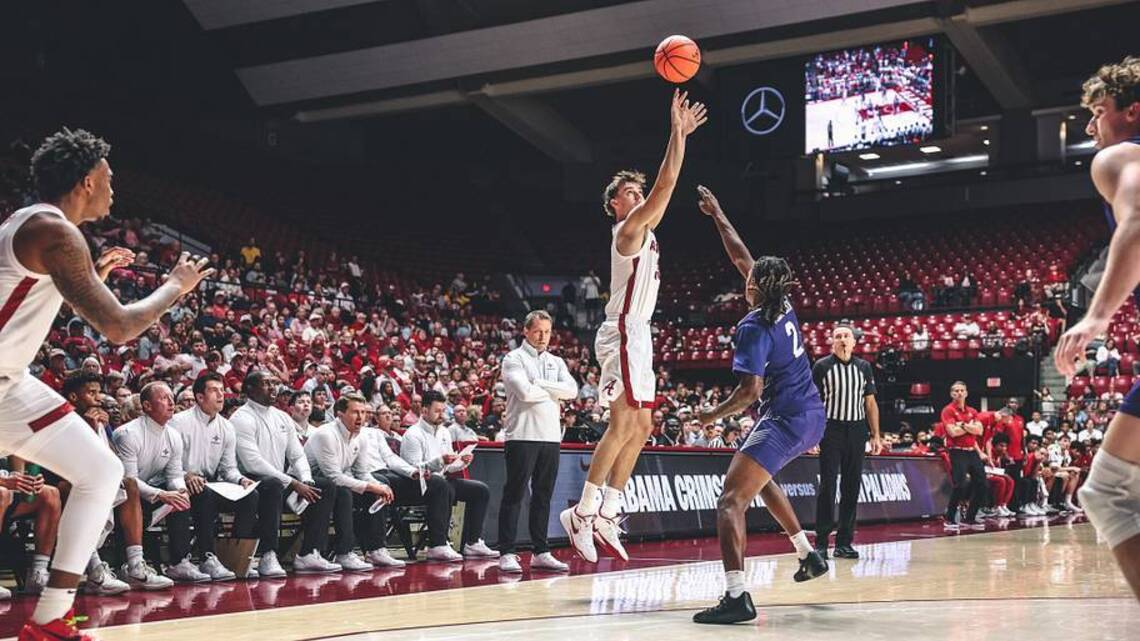 Alabama Basketball Showcases Depth in Preseason Victory Over Furman