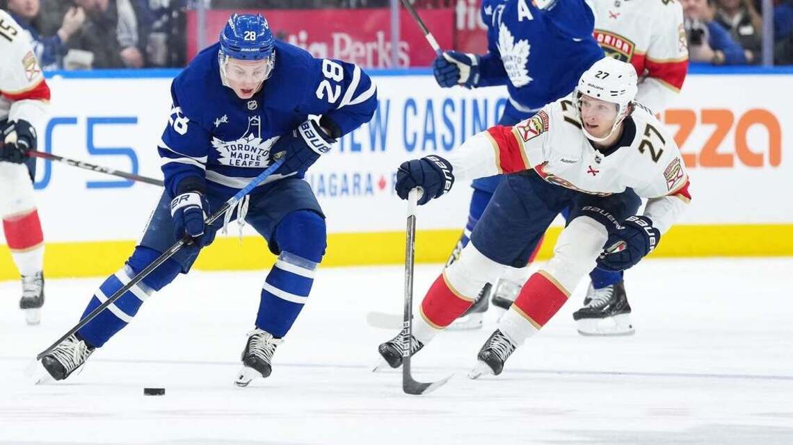 Matthews reaches milestone as Maple Leafs hand Panthers another loss