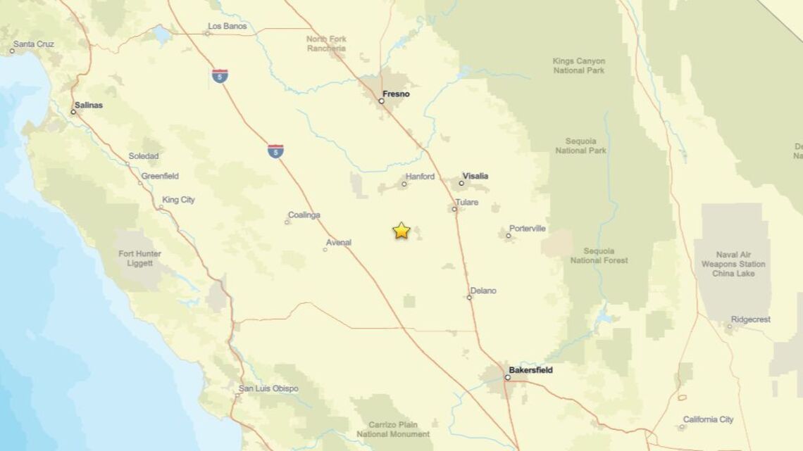 Update: 2.2 magnitude earthquake detected close to Corcoran, CA on Oct. 7 