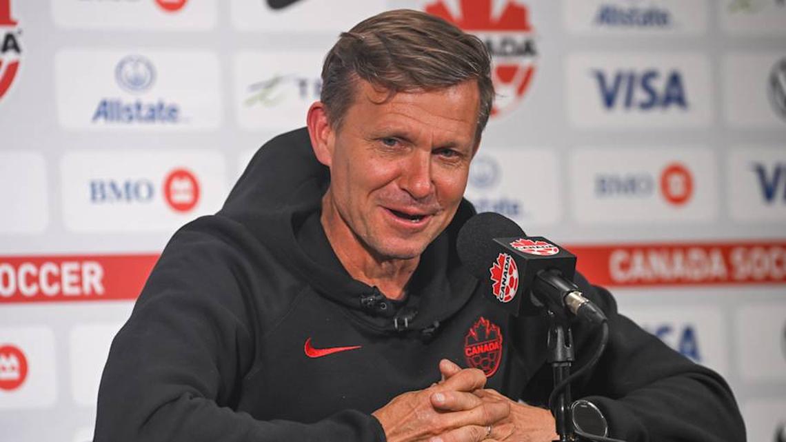  Jesse Marsch was upbeat despite drawing both matches in the March international window. | IMAGO/Captive Camera Cover Images 