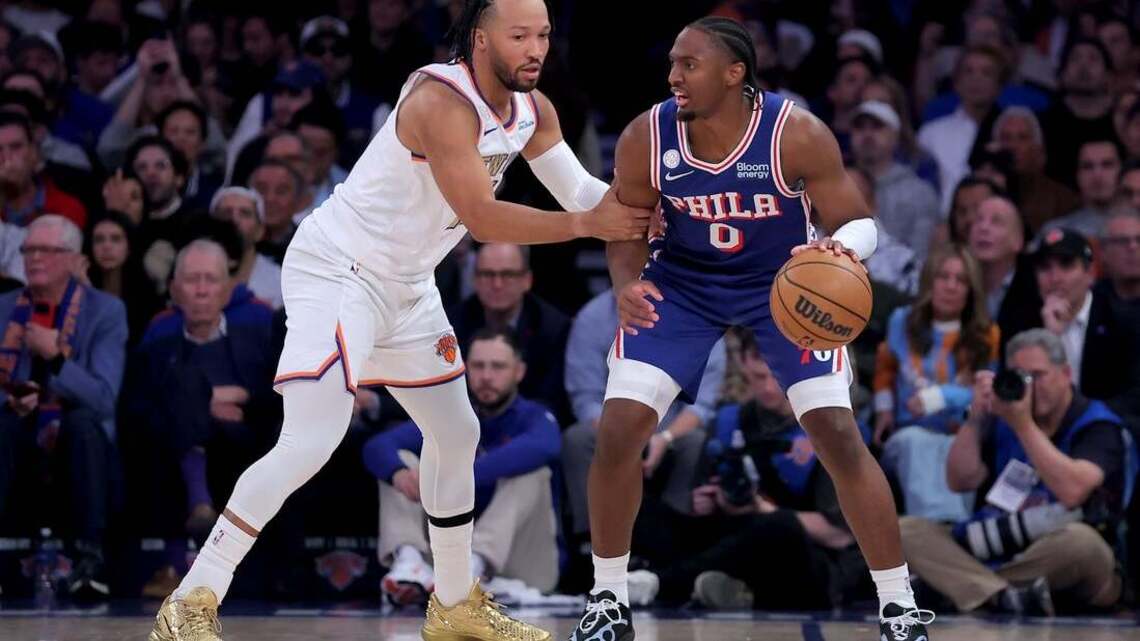 Backcourt battle on tap as Knicks, Sixers open NBA Cup play  