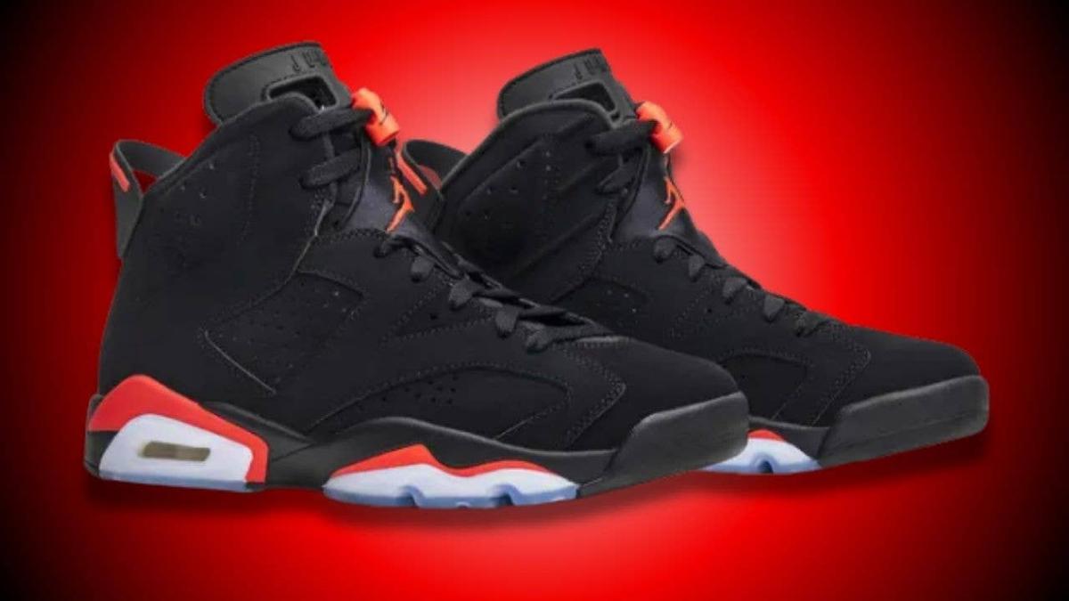  Air Jordan 6 Infrared GOAT h/t Raba Kali
