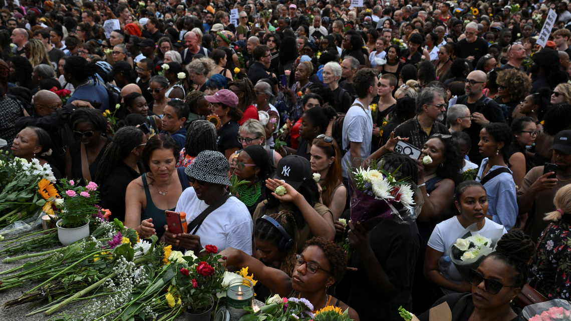 'Rest in Power': Thousands gather in London for vigil honouring academic Arday 